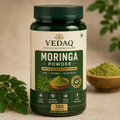 VEDAQ Moringa Tablets 180 Tablets | 100% Pure Moringa Leaf | Natural Superfood Supplement | Daily Wellness Support