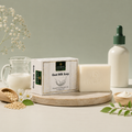 LIVOYA Goat Milk Soap with Shea Butter, Coconut Oil, Olive Oil & Aloe Vera | Pack of 3